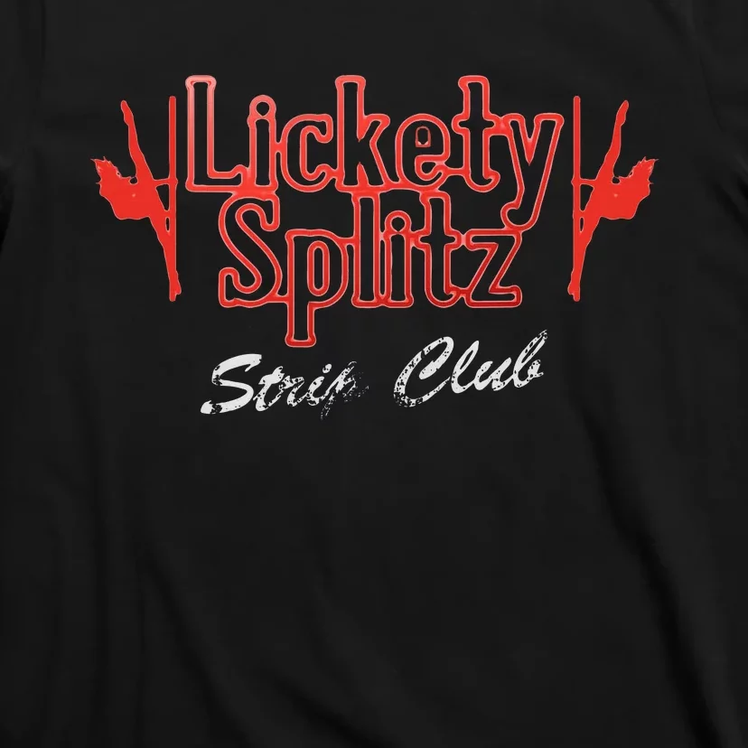 Funny Ozark Lickety Splitz Strip Club T-Shirt