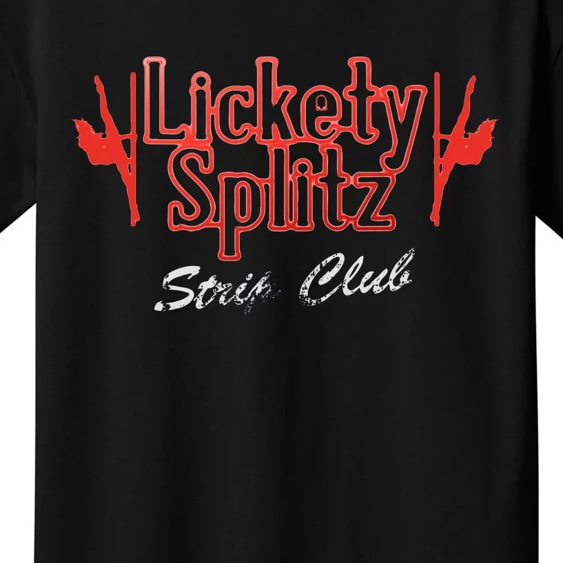 Funny Ozark Lickety Splitz Strip Club Kids T-Shirt