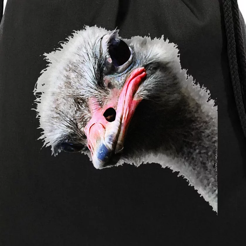 Funny Ostrich Lovers And Emu Lover Drawstring Bag