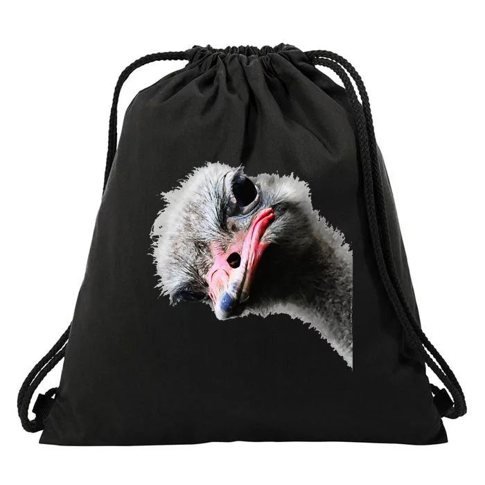 Funny Ostrich Lovers And Emu Lover Drawstring Bag