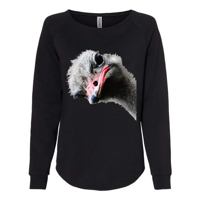 Funny Ostrich Lovers And Emu Lover Womens California Wash Sweatshirt