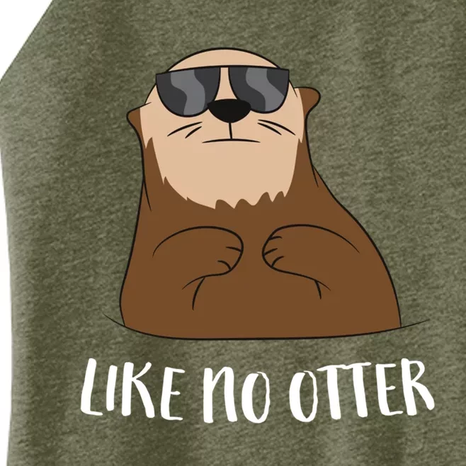 Funny Otter Like No Otter Funny Sea Otter Cute Gift Women’s Perfect Tri Rocker Tank