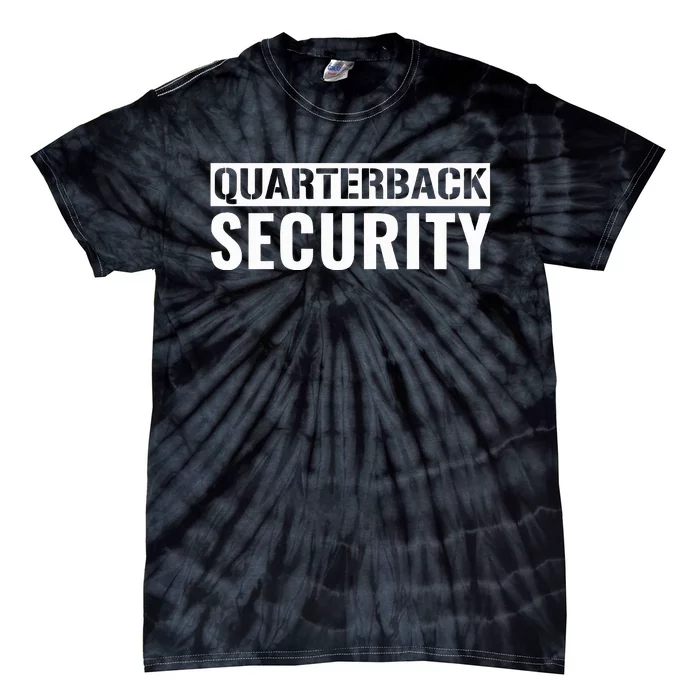 Football Offensive Line Lineman Quarterback Protection Tie-Dye T-Shirt