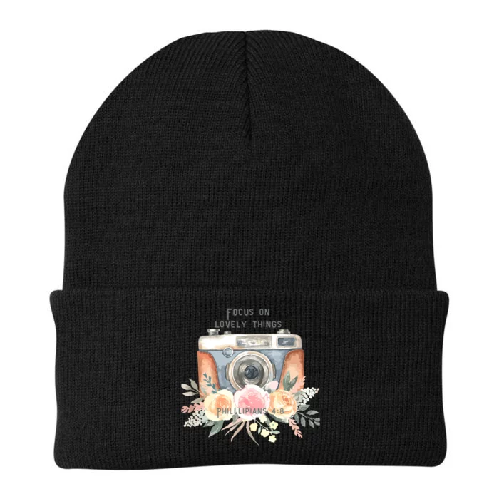 Focus On Lovely Things Knit Cap Winter Beanie