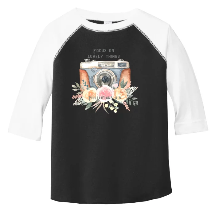 Focus On Lovely Things Toddler Fine Jersey T-Shirt