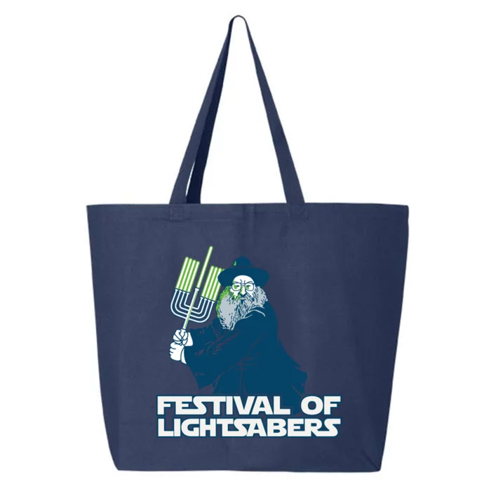 Festival Of Lightsabers Jewish Star 25L Jumbo Tote