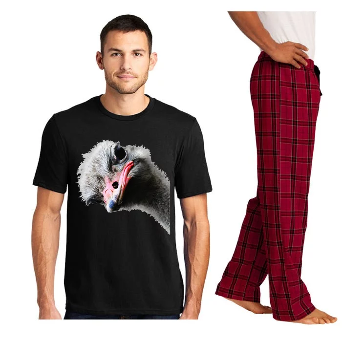 Funny Ostrich Lovers And Emu Lovers Pajama Set