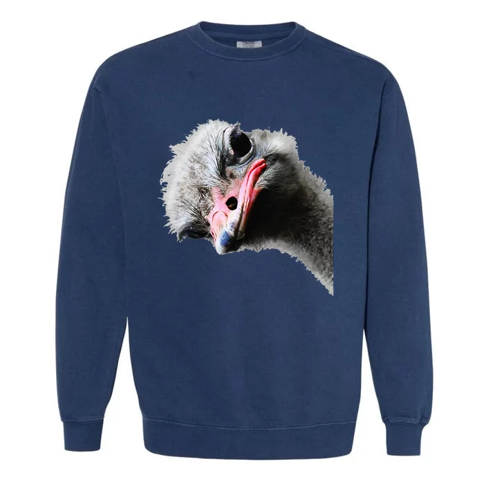 Funny Ostrich Lovers And Emu Lovers Garment-Dyed Sweatshirt