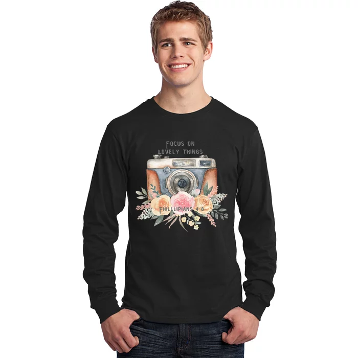 Focus On Lovely Things Long Sleeve Shirt