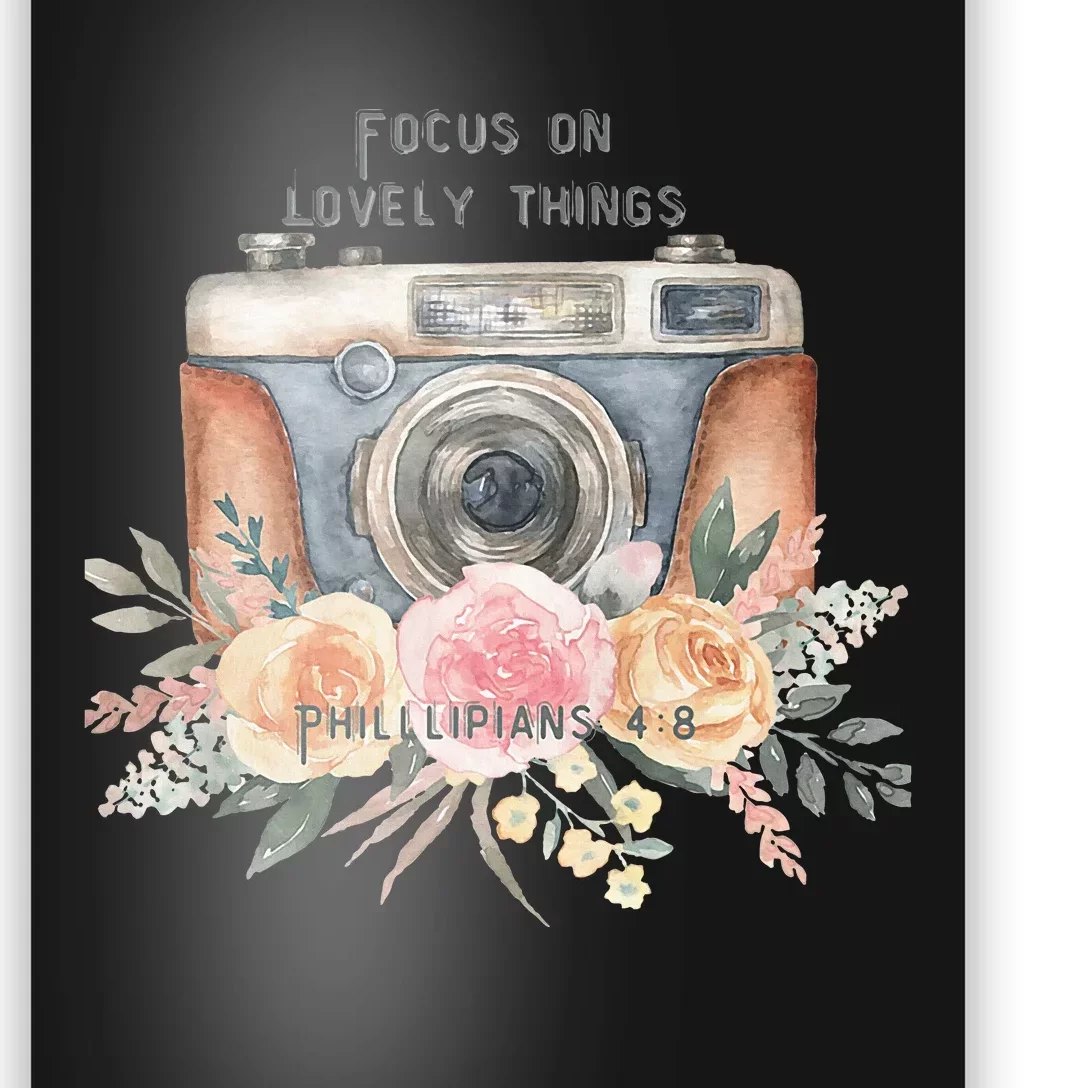 Focus On Lovely Things Poster