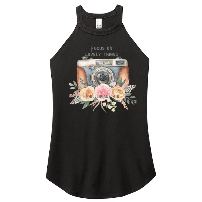 Focus On Lovely Things Women’s Perfect Tri Rocker Tank