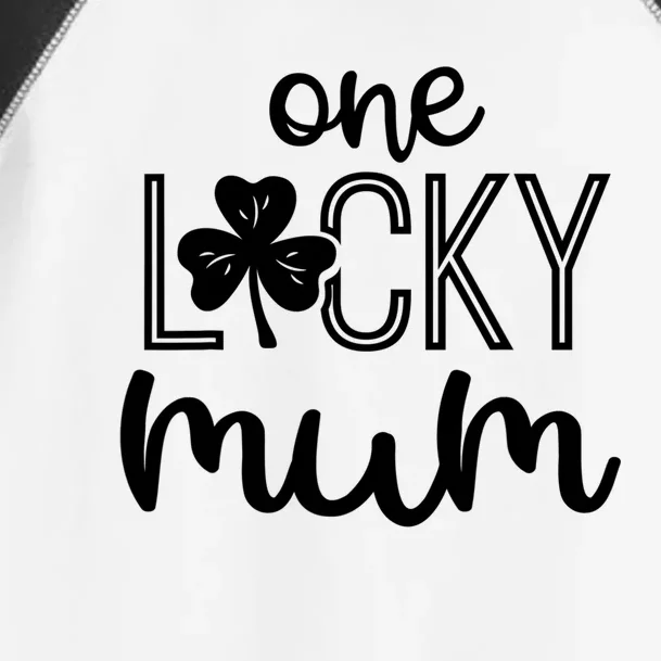 Funny One Lucky Mum St Patricks Day Gift Gift Toddler Fine Jersey T-Shirt