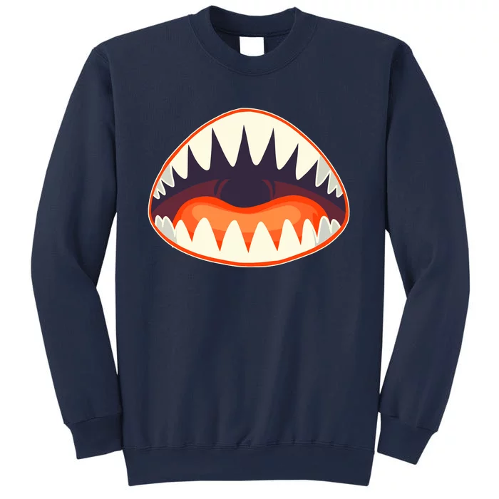 Funny Open Mouth Shark Attack Sweatshirt