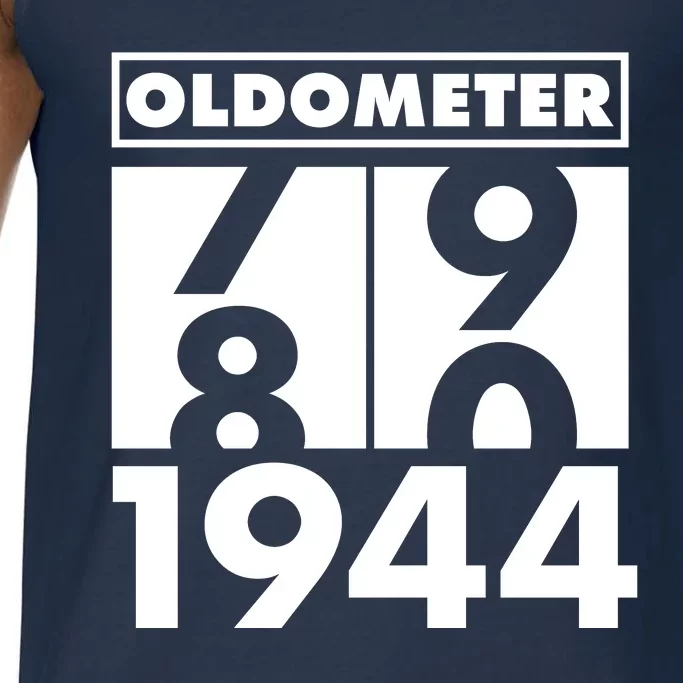 Funny Oldometer Made In 1944 80th Birthday Comfort Colors® Tank Top