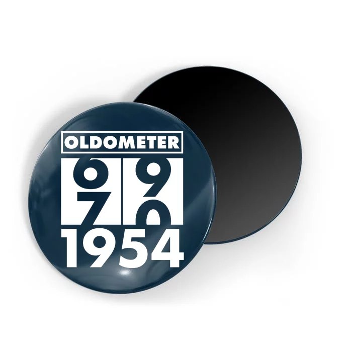 Funny Oldometer Made In 1954 70th Birthday Magnet