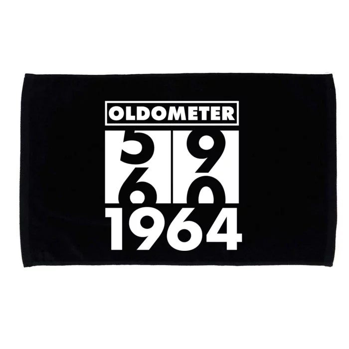 Funny Oldometer Made In 1964 60th Birthday Microfiber Hand Towel