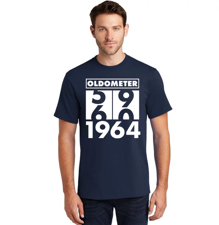 Funny Oldometer Made In 1964 60th Birthday Tall T-Shirt