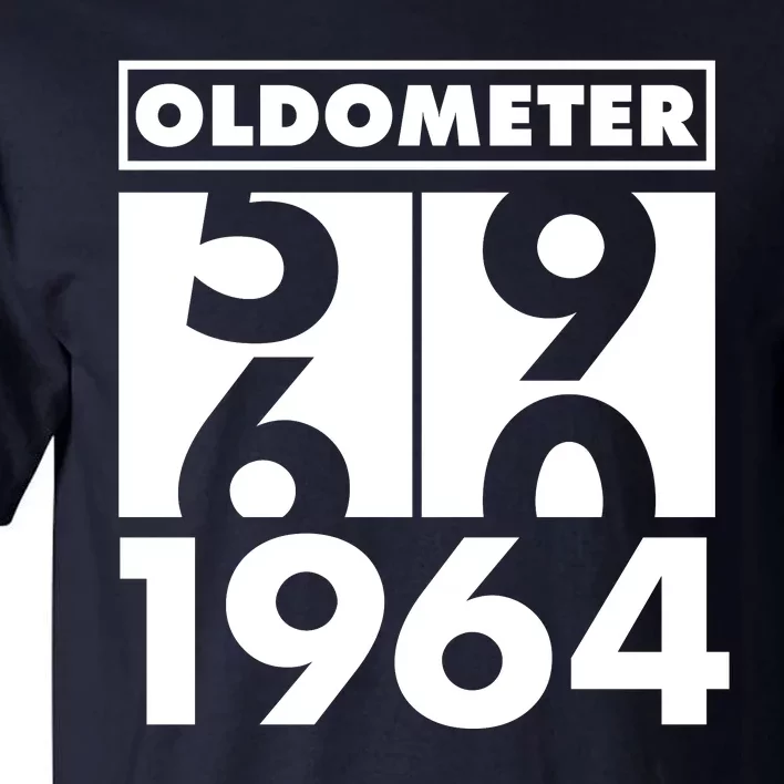 Funny Oldometer Made In 1964 60th Birthday Tall T-Shirt