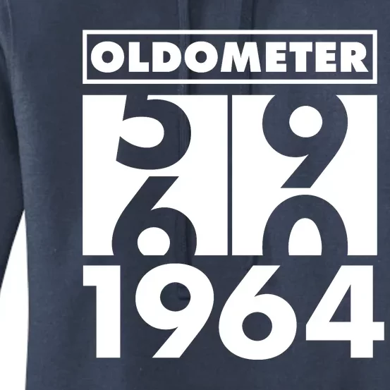 Funny Oldometer Made In 1964 60th Birthday Women's Pullover Hoodie