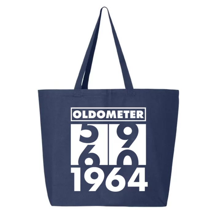 Funny Oldometer Made In 1964 60th Birthday 25L Jumbo Tote