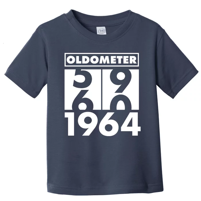 Funny Oldometer Made In 1964 60th Birthday Toddler T-Shirt