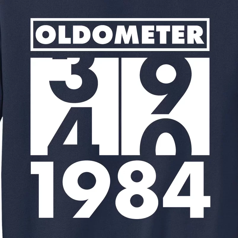 Funny Oldometer Made In 1984 40th Birthday Sweatshirt