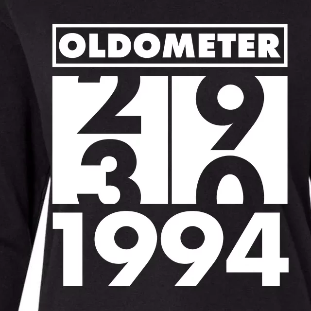 Funny Oldometer Made In 1994 30th Birthday Womens Cotton Relaxed Long Sleeve T-Shirt