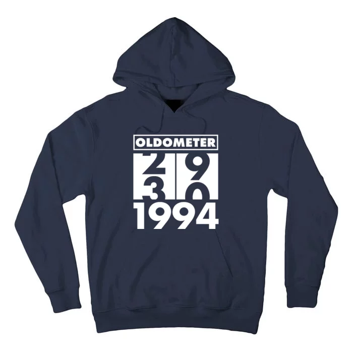 Funny Oldometer Made In 1994 30th Birthday Tall Hoodie