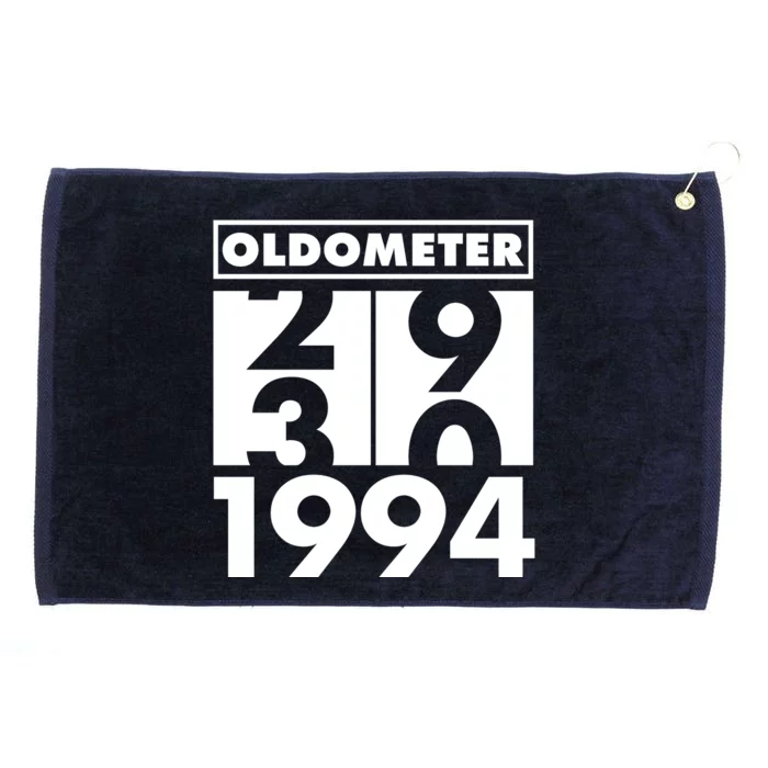 Funny Oldometer Made In 1994 30th Birthday Grommeted Golf Towel