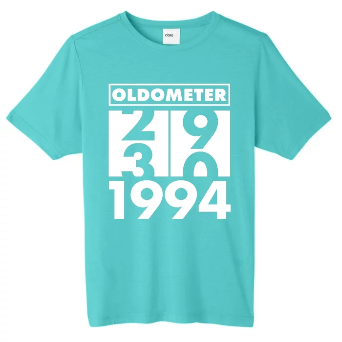 Funny Oldometer Made In 1994 30th Birthday ChromaSoft Performance T-Shirt