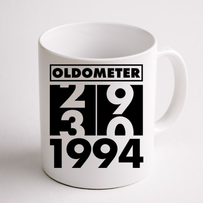 Funny Oldometer Made In 1994 30th Birthday Front & Back Coffee Mug