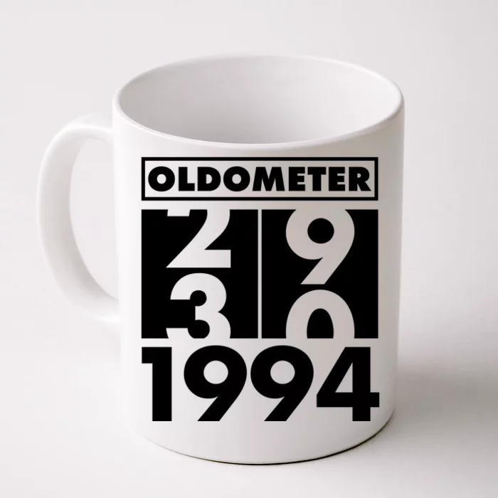 Funny Oldometer Made In 1994 30th Birthday Front & Back Coffee Mug