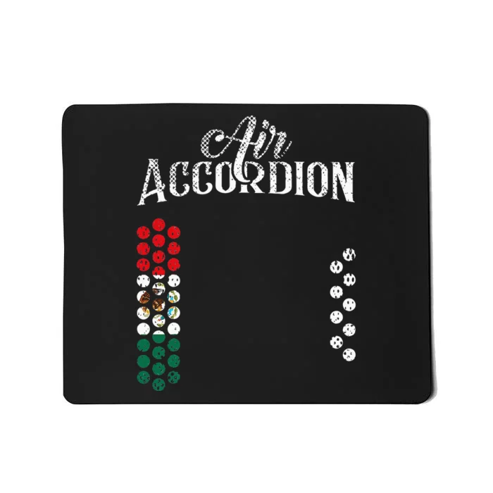 Flag Of Mexico Fiesta Mexican Flag Air Accordion Mousepad