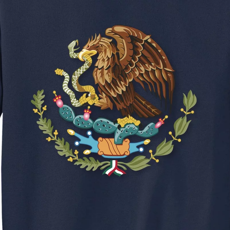 Flag Of Mexico United States Mexican War Of Independence Tenochtitlan The Eagl Tall Sweatshirt