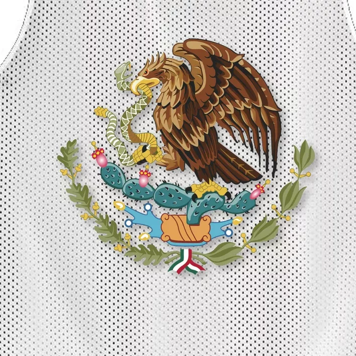 Flag Of Mexico United States Mexican War Of Independence Tenochtitlan The Eagl Mesh Reversible Basketball Jersey Tank