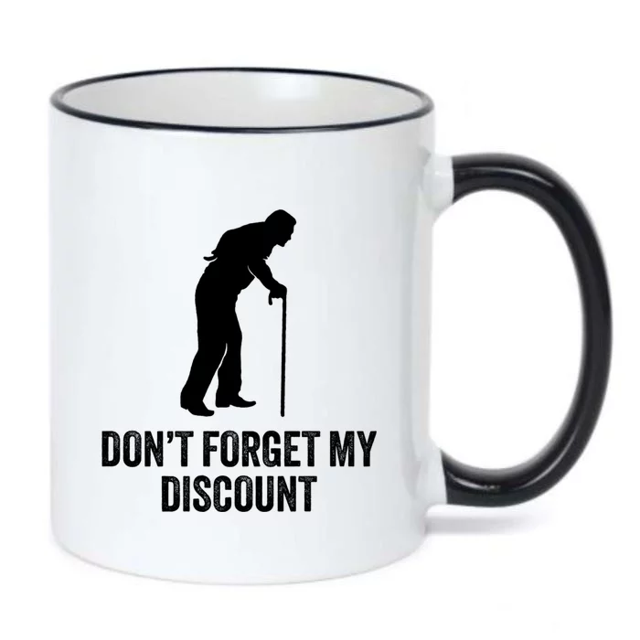 Funny Old Man Gag Old Person Older People Dad Birthday Black Color Changing Mug