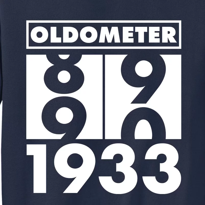 Funny Oldometer Made In 1933 90th Birthday Sweatshirt