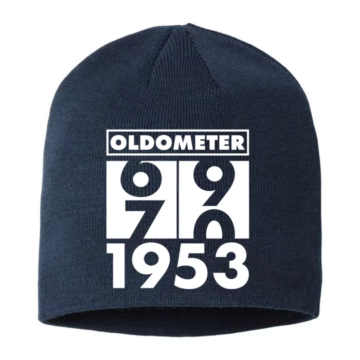 Funny Oldometer Made In 1953 70th Birthday 8 1/2in Sustainable Knit Beanie