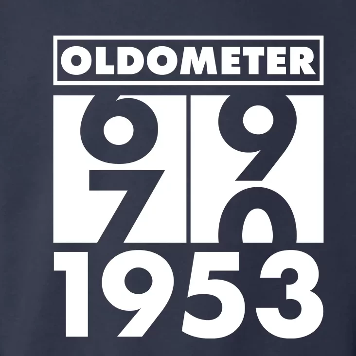 Funny Oldometer Made In 1953 70th Birthday Toddler Hoodie