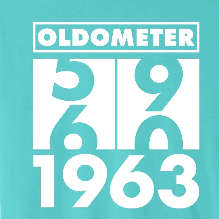 Funny Oldometer Made In 1963 60th Birthday ChromaSoft Performance T-Shirt