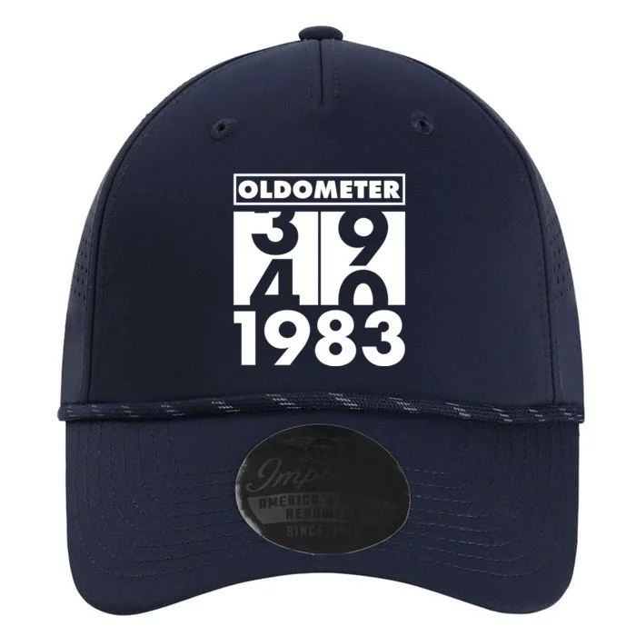 Funny Oldometer Made In 1983 40th Birthday Performance The Dyno Cap