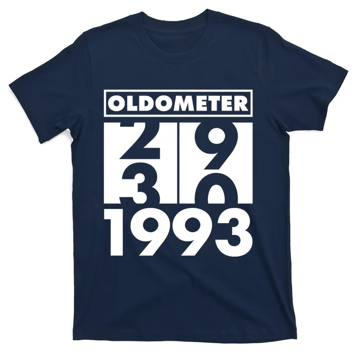 Funny Oldometer Made In 1993 30th Birthday T-Shirt