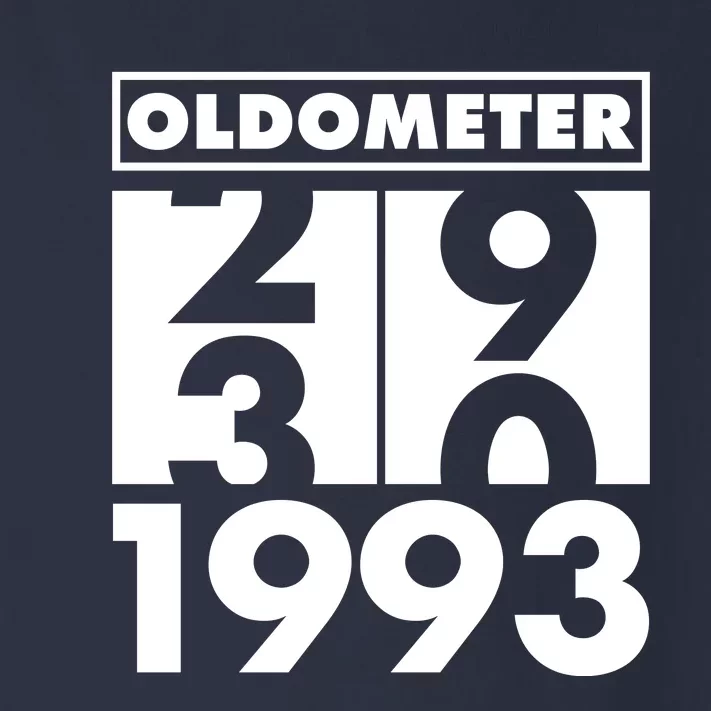 Funny Oldometer Made In 1993 30th Birthday Toddler Long Sleeve Shirt