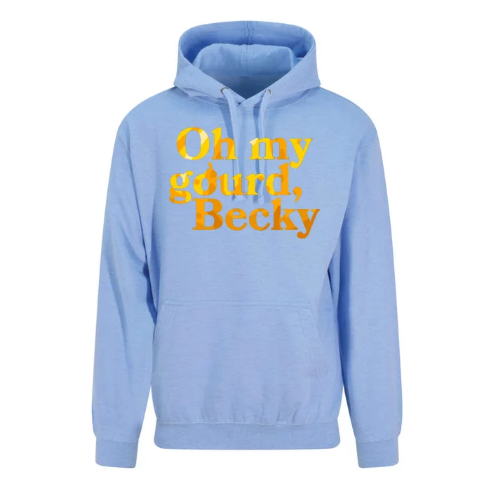 Funny Oh My Gourd Becky Unisex Surf Hoodie