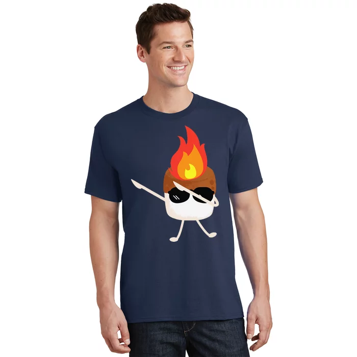 Flame On Marshmallow T-Shirt