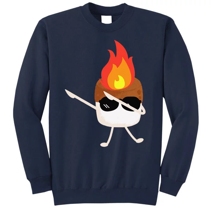 Flame On Marshmallow Tall Sweatshirt