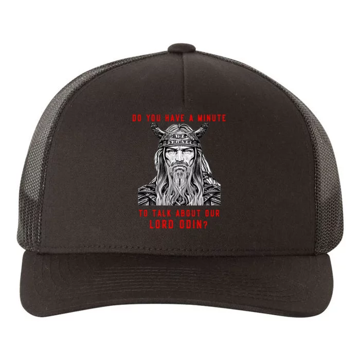 Funny Odin Norse God Viking Gift Yupoong Adult 5-Panel Trucker Hat