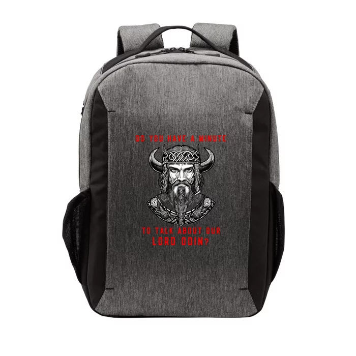 Funny Odin Norse God Viking Gift Vector Backpack