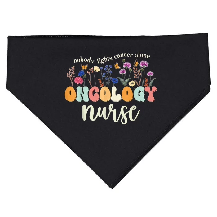 Funny Oncology Nurse Squad Oncology Medical Assistant USA-Made Doggie Bandana