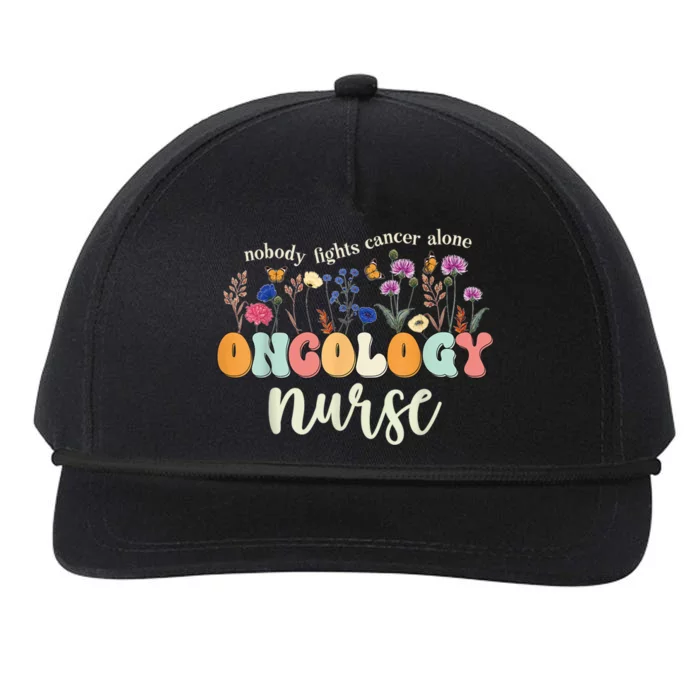 Funny Oncology Nurse Squad Oncology Medical Assistant Snapback Five-Panel Rope Hat